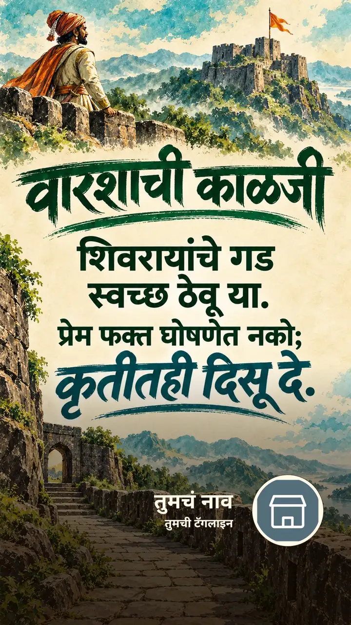 वारशाची काळजी - Motivation Image