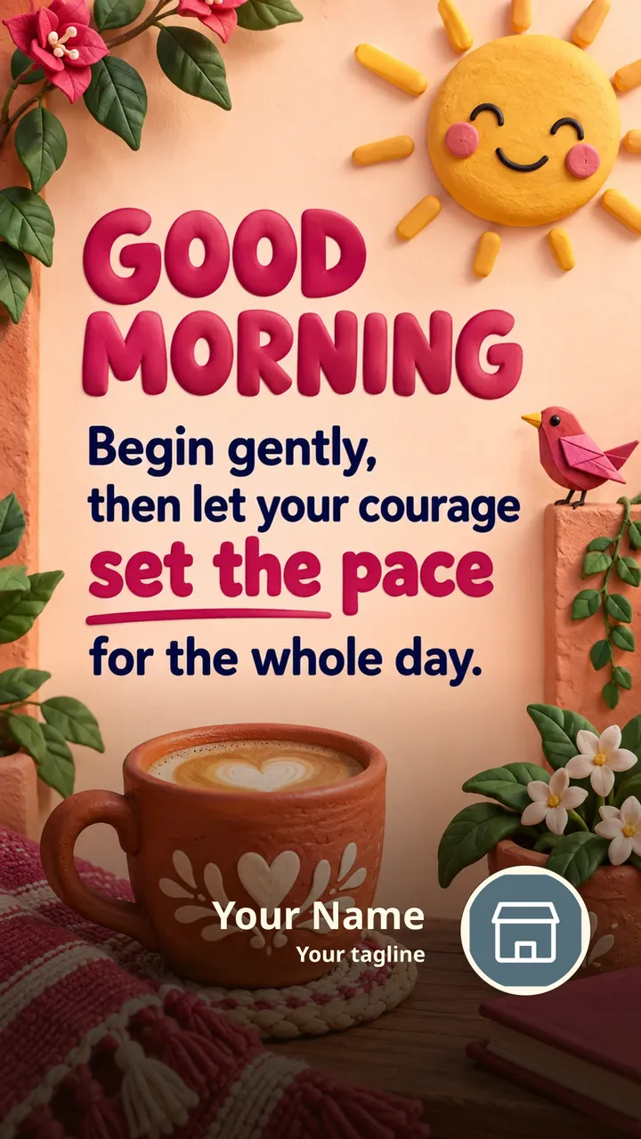 GOOD MORNING - Begin gently, - Good Morning Image