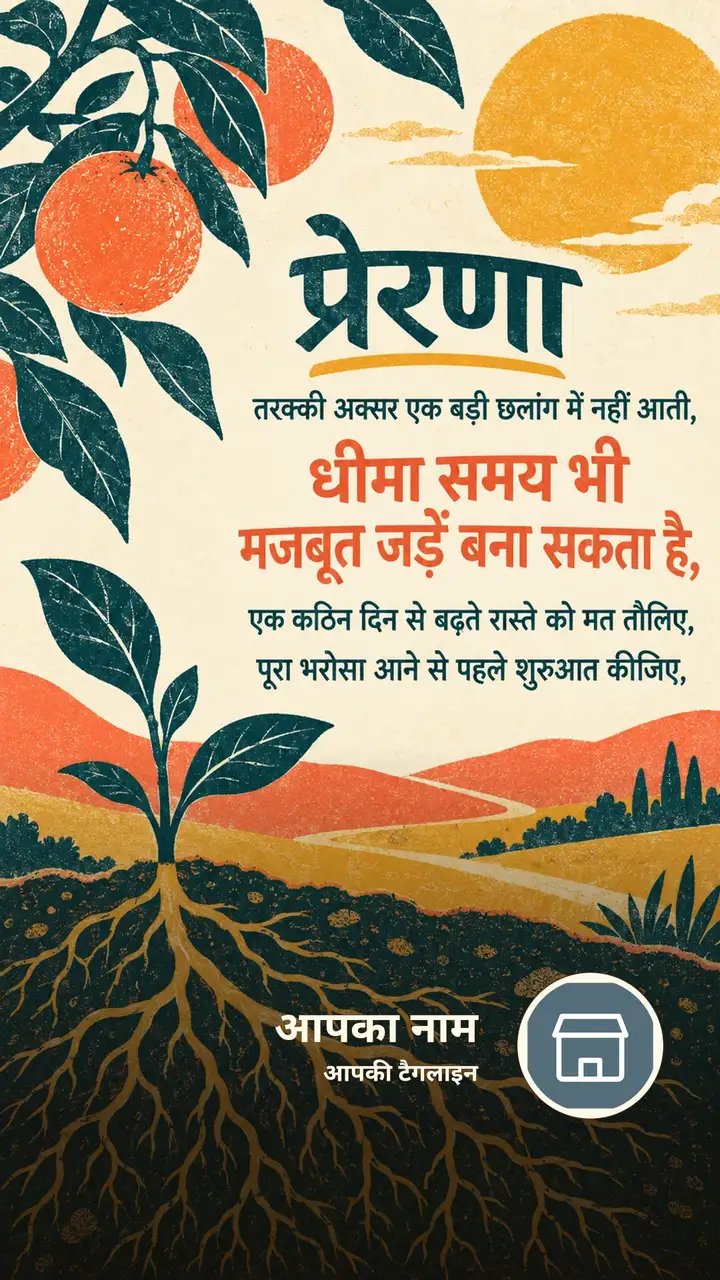 प्रेरणा - तरक्की अक्सर एक बड़ी छलांग में नहीं आती, - धीमा समय भी - Motivational Image, प्रकृति, पहाड़