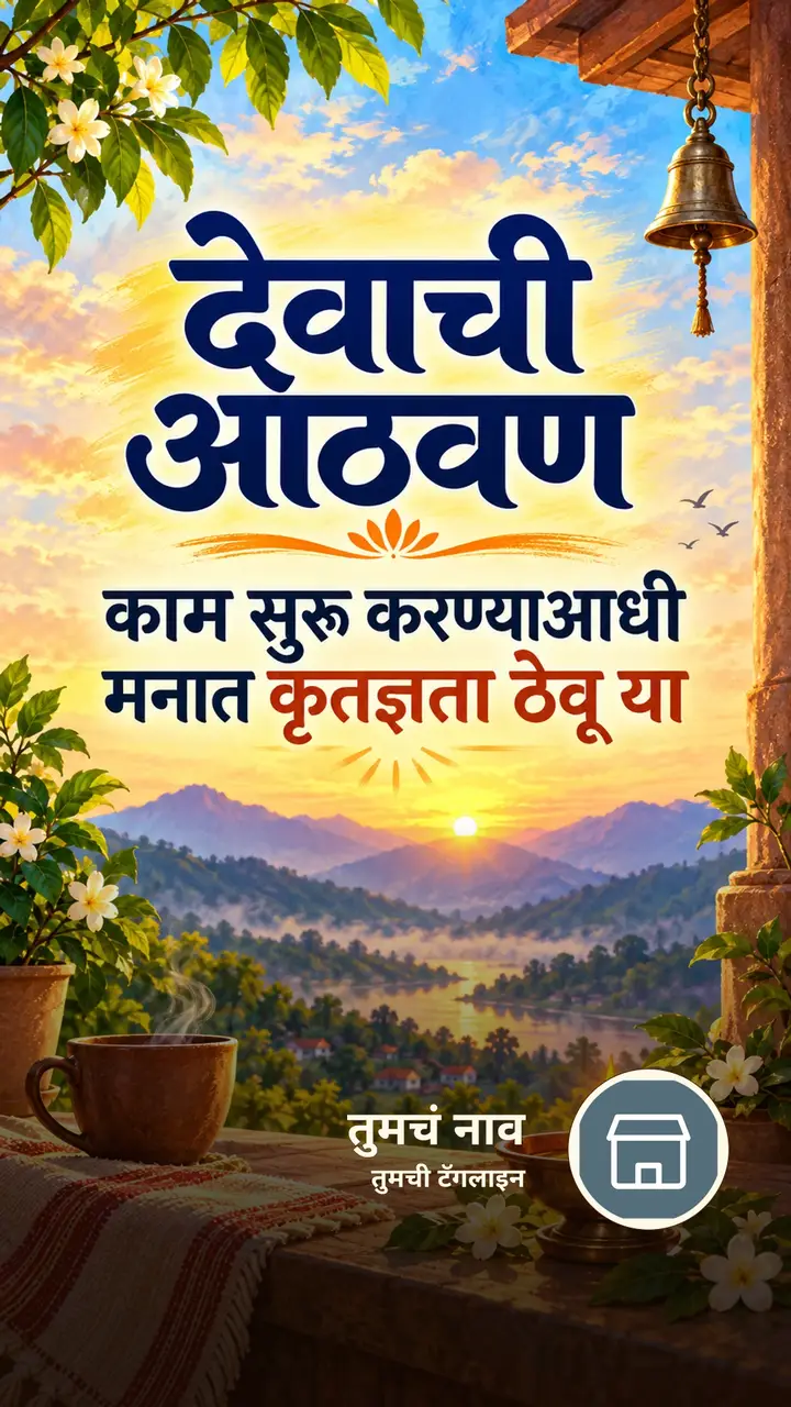 देवाची आठवण - Bhakti Image, डोंगर, दिवा, ॐ