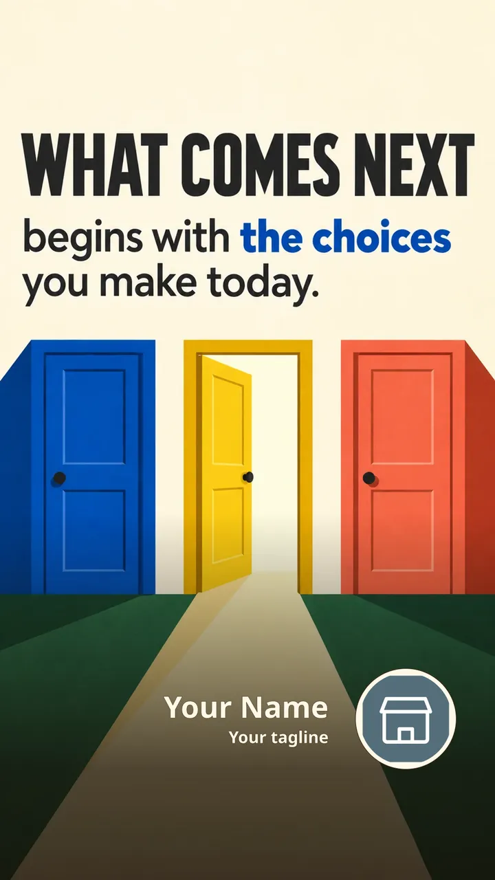 WHAT COMES NEXT - Quote Image