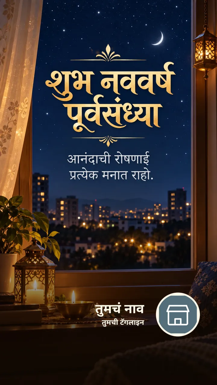शुभ नववर्ष पूर्वसंध्या - Festival Image, निसर्ग