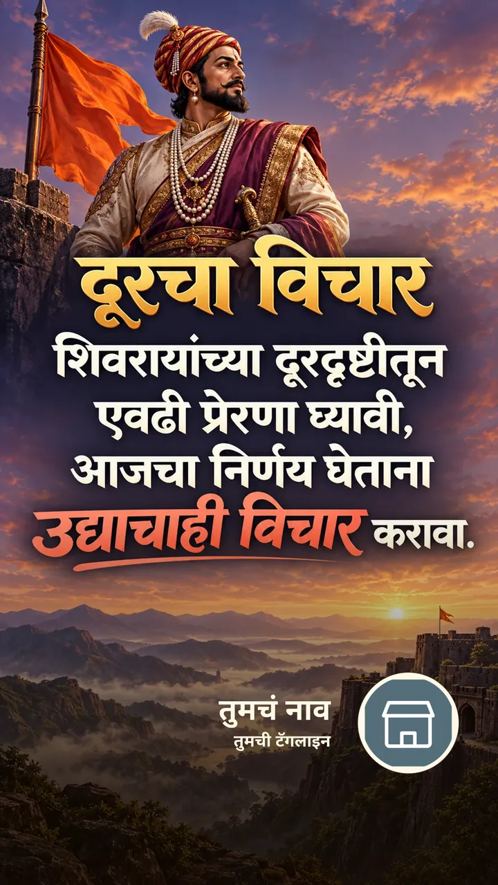 दूरचा विचार - Motivation Image