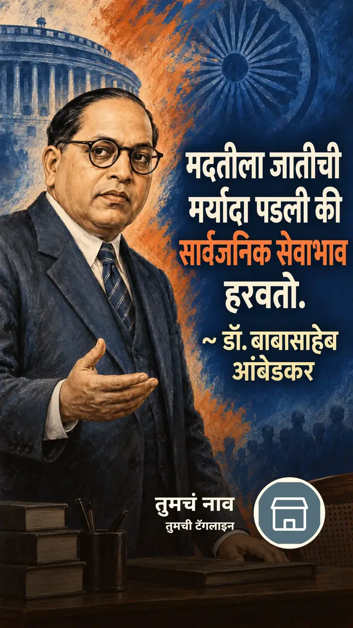 मदतीला जातीची - Suvichar Image