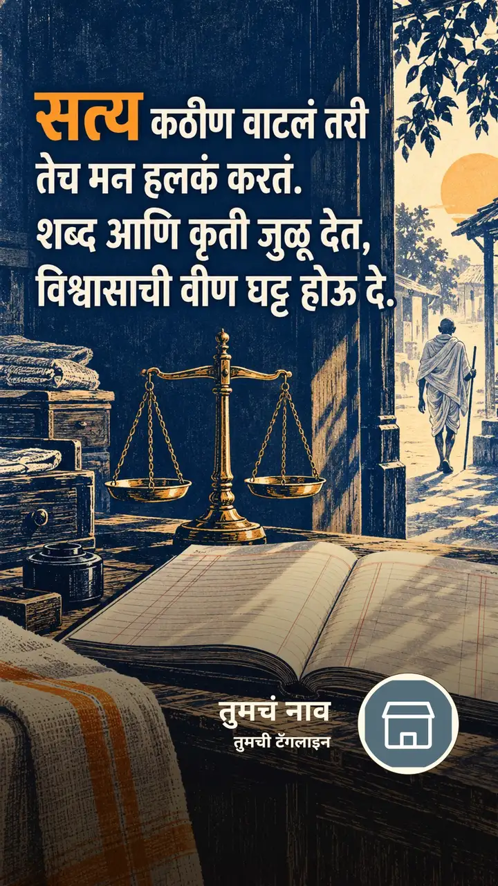 सत्य कठीण वाटलं तरी - Festival Image, निसर्ग, गाव